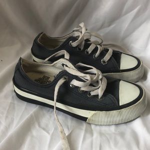 Harley Davidson blue canvas sneakers, 12